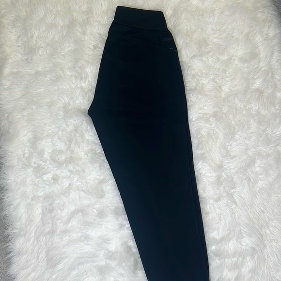 Adidas Black Jogger Pants with Zippered Pockets size x small - Picture 1 of 8